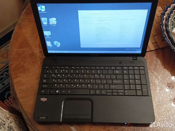 Ноутбук toshiba