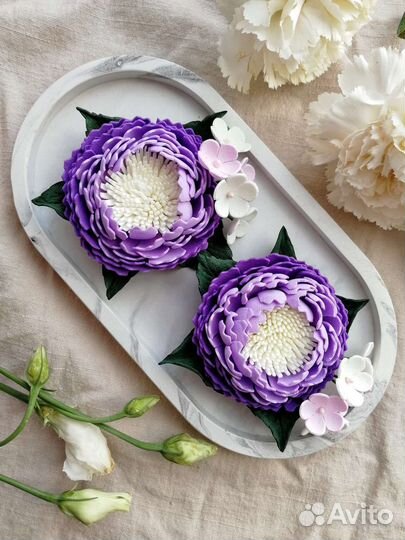 Резинки, зажимы для волос из фоамирана