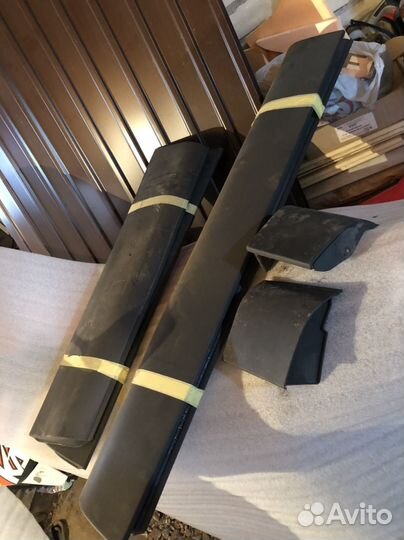 Молдинги Ауди q7 4l