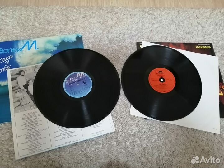 Abba, Boney M, Германия, оригинал LP