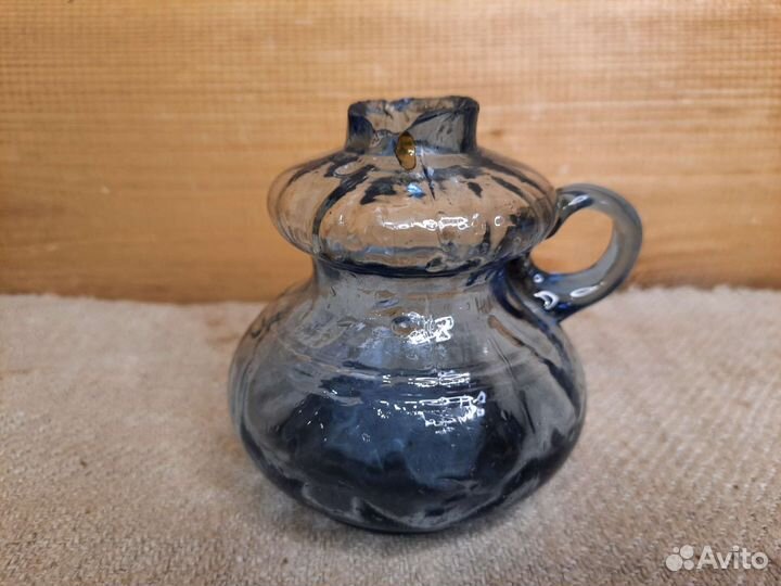 Ночничок Дутое Цветное Стекло 19в