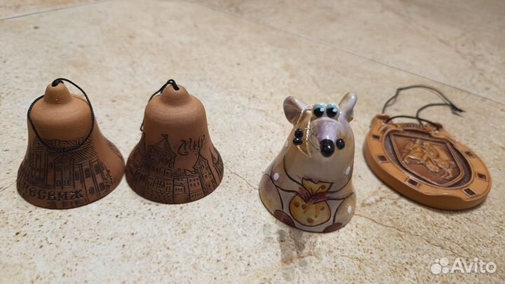 Рамка д/сем фото, глин., деревянные сувениры