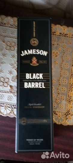 Коробка картонная от виски