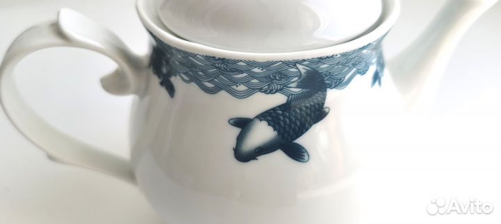 Чайник заварочный фарфоровый новый