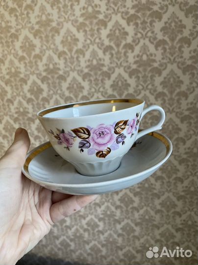 Чайная пара Дулево СССР