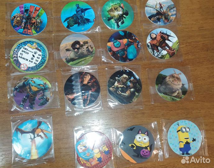 Фишки с наклейками Chipicao, как приучить дракона