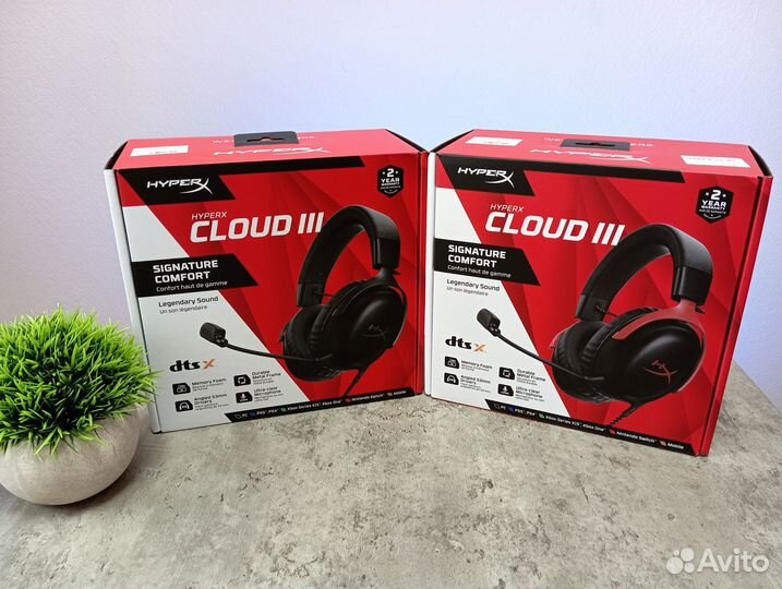 Компьютерная гарнитура HyperX Cloud iii