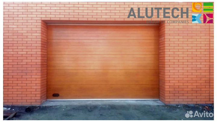 Гаражные ворота alutech