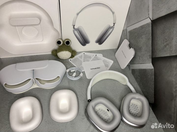 Беспроводные наушники AirPods Max Silver, apple