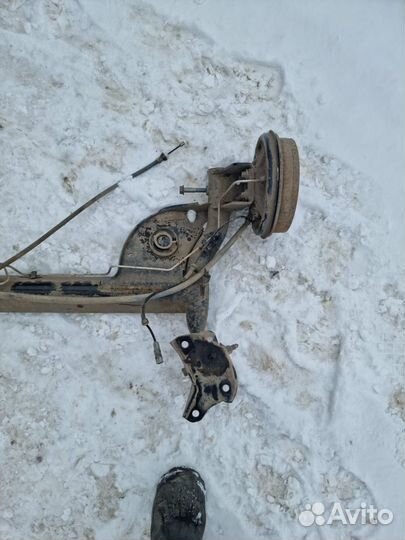 Задняя балка в сборе Renault Sandero Stepway 2