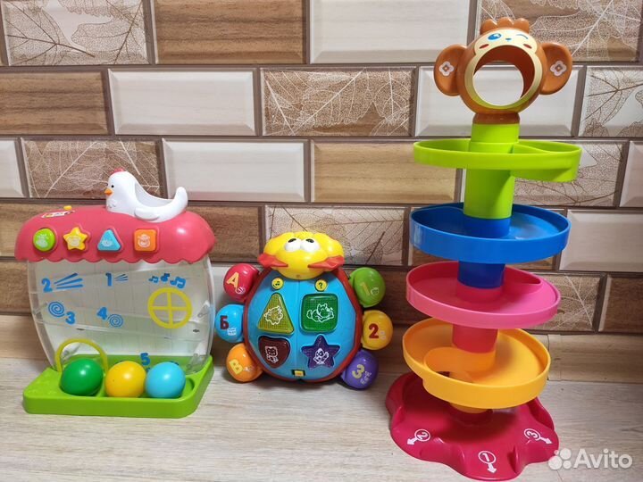 Развивающие и музыкальные игрушки пакетом