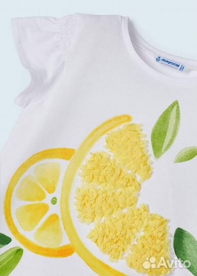 Летний костюм для девочки mayoral 104 110 116
