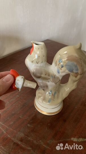Штоф графин петушок