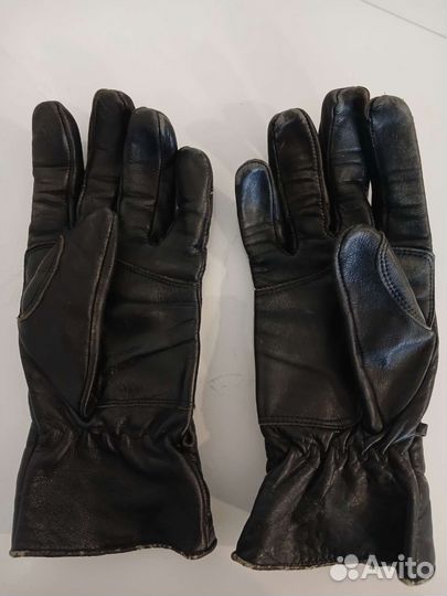 Мотоперчатки кожаные