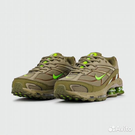 Кроссовки Nike Shox Ride 2 x Supreme Green