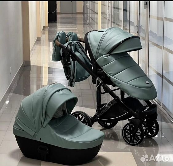 Коляска 2 в 1 luxmom F2 новая