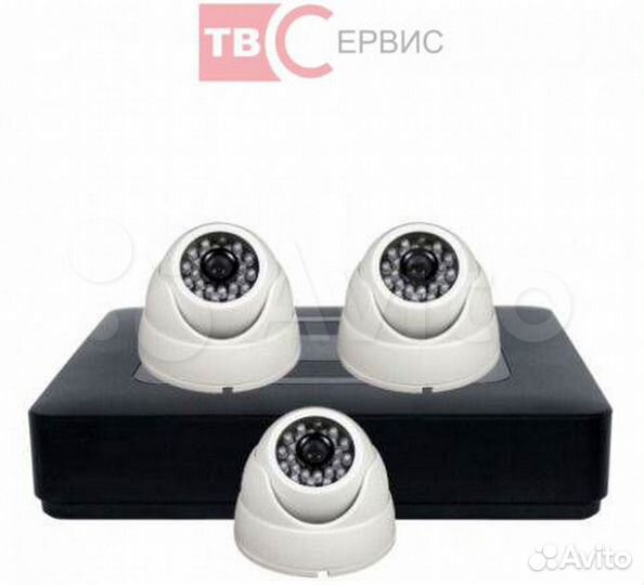 Комплект видеонаблюдения