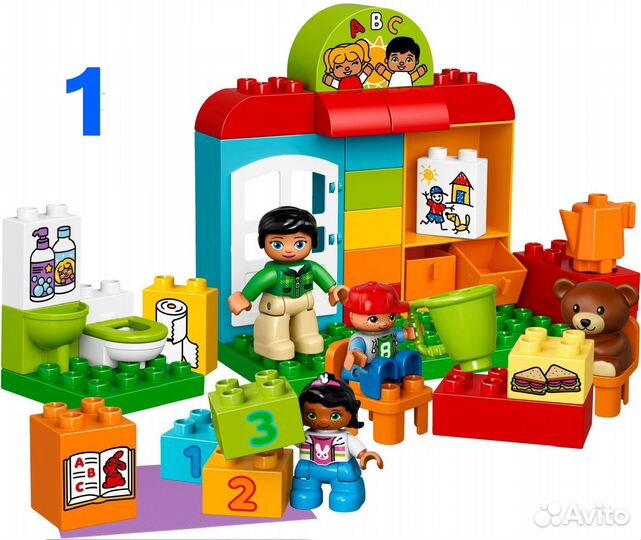 Детский конструктор Lego duplo (оригинал)