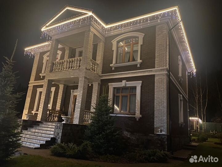 Монтаж/демонтаж новогодних гирлянд