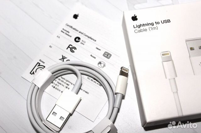 Кабель Apple Lightning to USB