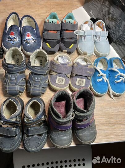 Обувь пакетом на мальчика 19-21