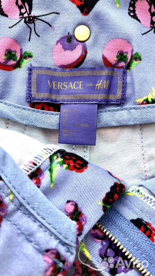 Новые шорты Versace for H&M, р. 40