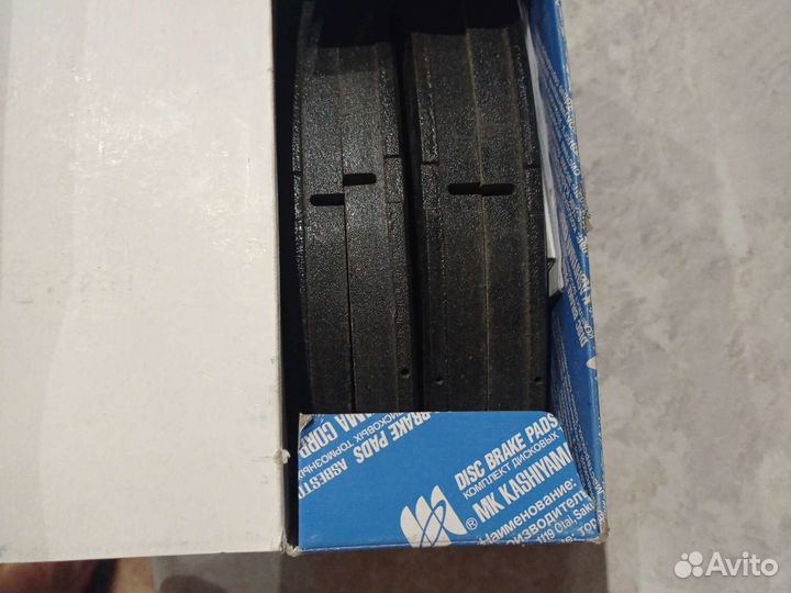 Тормозные колодки nissan 10 trail (2001) передние