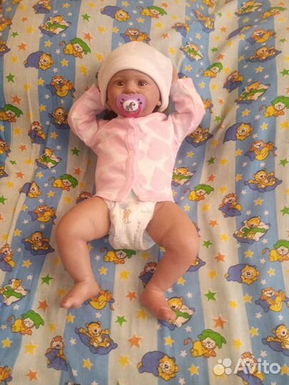 Кукла Реборн Бэгги 60см