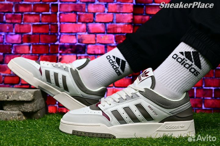 Кроссовки Adidas Drop Step Pure White Tranquility