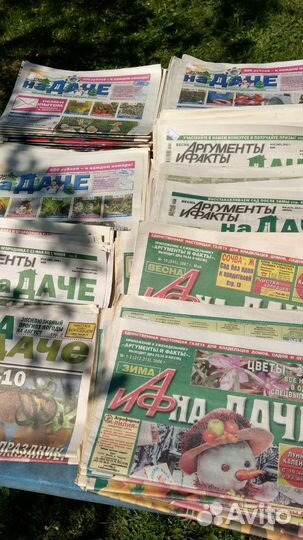 Журналы и газеты по садоводству, цветам, даче