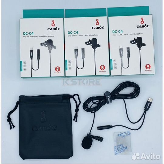 Микрофон петличный Candc DC-C4