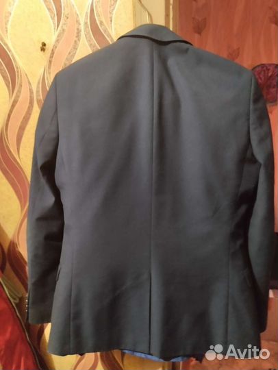 Школьный костюм для мальчика 146 синий