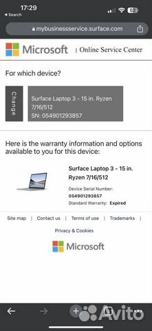 Новый Microsoft Surface Laptop 3 15 Ryzen 7/16/512 объявление продам