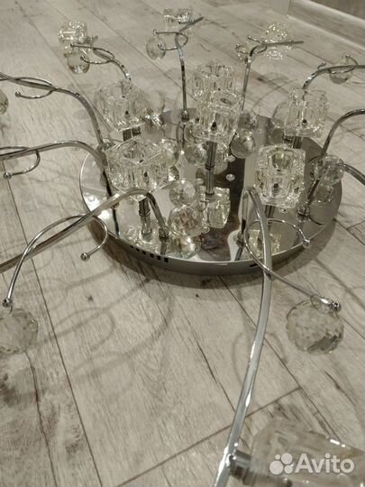 Люстра потолочная бу