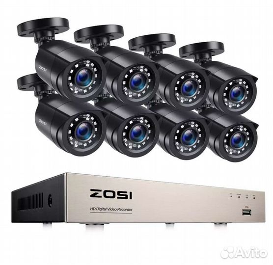 HD видеонаблюдение на 32/16/10/8 камер ip/ptz