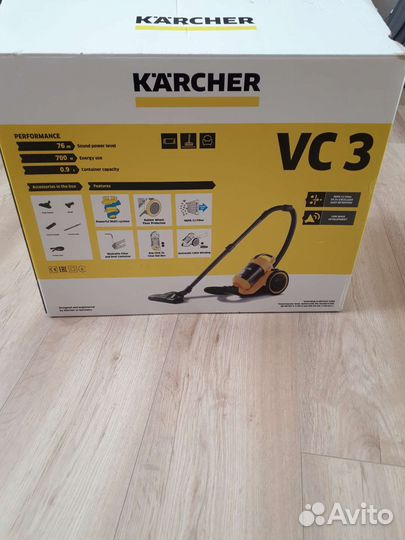 Пылесос karcher vc3