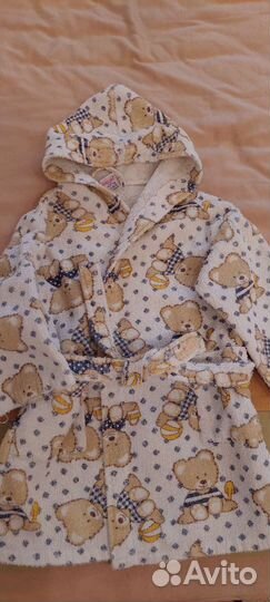 Детский махровый халат