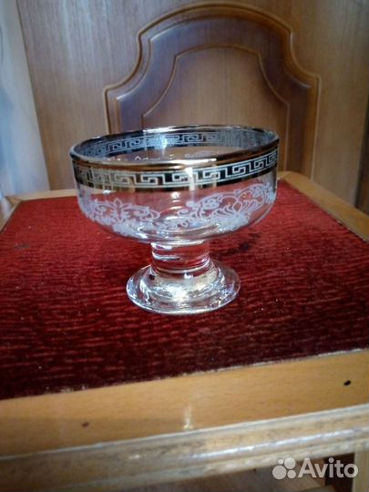 Креманка хрусталь СССР