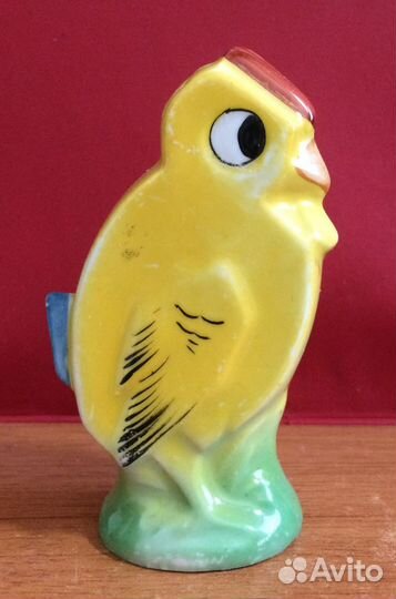 Фарфоровая статуэтка, солонка. Ессен. Рига