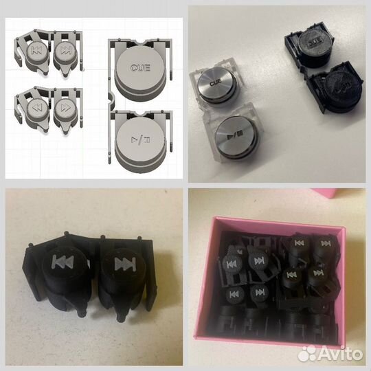 Кнопки Pioneer XDJ-700