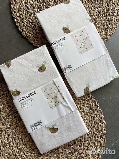 Простыни dvala LEN и наволочки IKEA