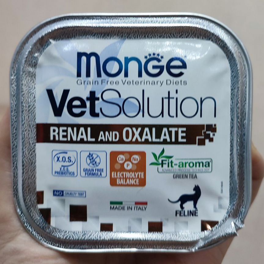 Влажный monge renal oxalate