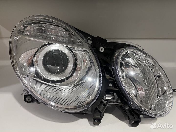 Фара Мерседес е211 W211 ресталинг правая