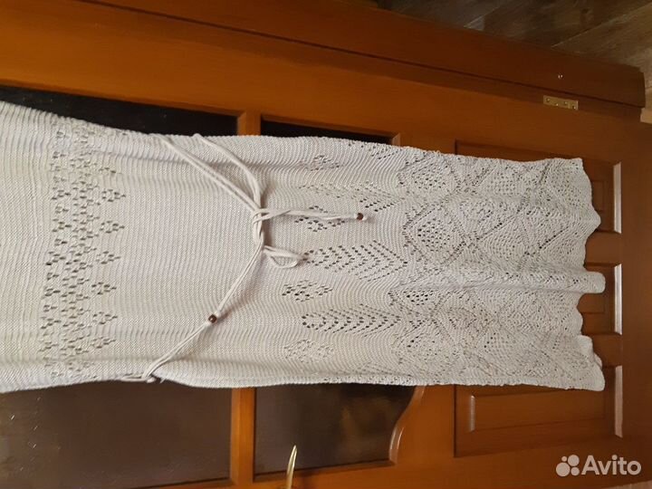 Вязаное платье52-56р