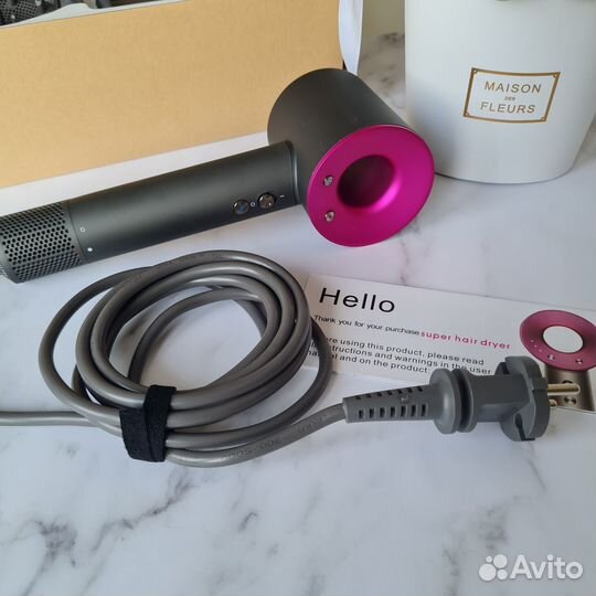 Фен для волос Dyson supersonic 1в1. Новый