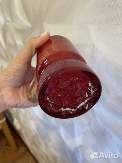 Кружка стакан цветоное стекло