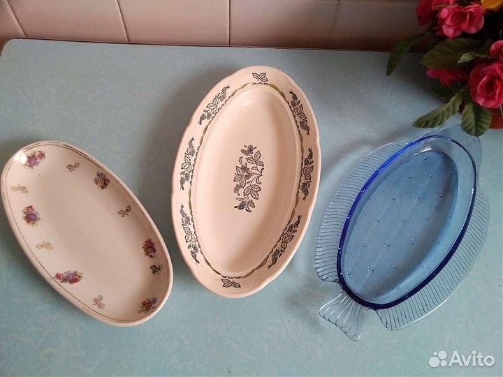 Фарфоровая и стеклянная посуда СССР большой выбор