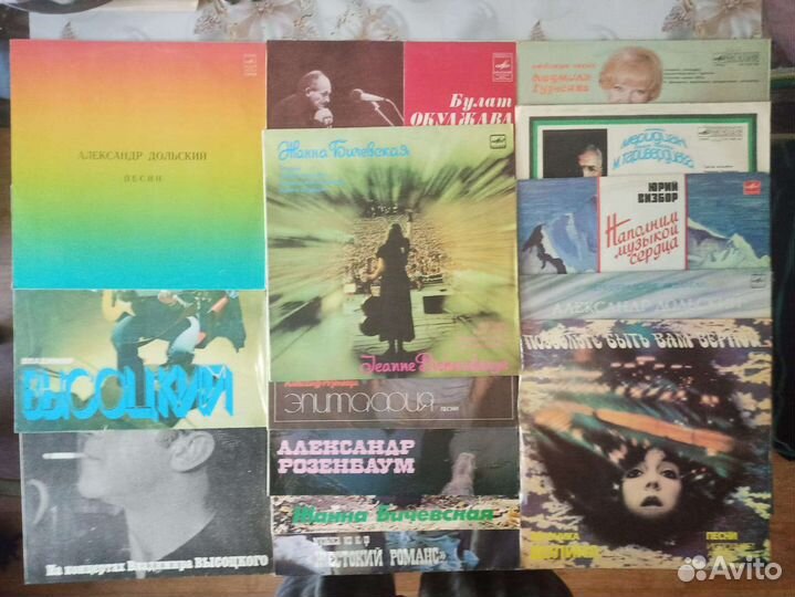 Виниловые пластинки СССР