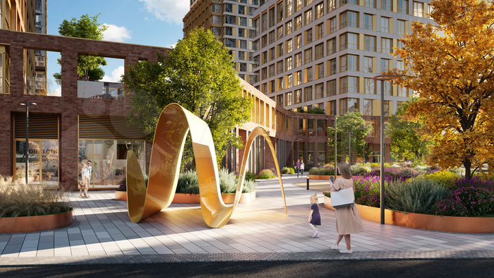 3-к. квартира, 67 м², 2/20 эт.