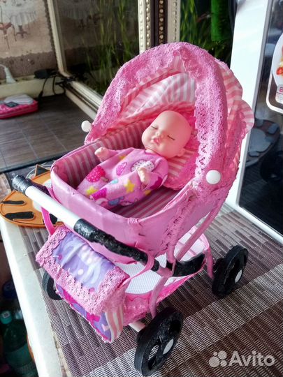 Коляска для пупсика